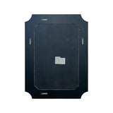 Ethan Scalloped Mirror Navy