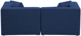 Cube - Linen Modular 2 Seat Sofa