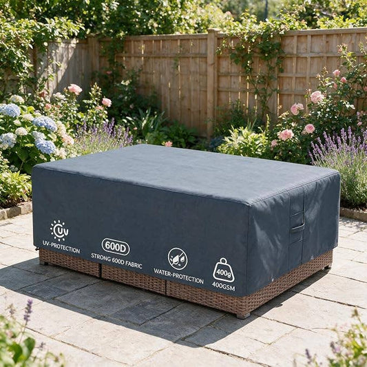 Rectangular Outdoor Patio Furniture Cover