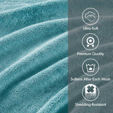 Antibacterial Spa-Like 8-Piece Bathroom Towel Set, Aqua