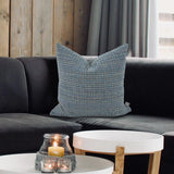 20 x 20 Alton Indigo Pillow - Down Alternative Insert
