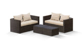 Transformer Patio Conversation Set - Modular 6 Piece to 10