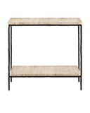 Boyles Travertine Side Table