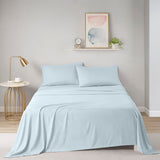 Wrinkle-Free All Season Soft Microfiber Sheet Set, Blue