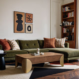 Cazari - Oak Wood And Iron Table