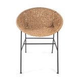 Escobedo Scoop Jute Chair
