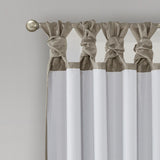 Twist Tab (Max Blackout) Window Panel, Pewter