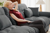 CLOUDIES 94" Loveseat with 1 Ottoman