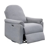 3 in1 Power Recliner with Usb and Type-C Ports, Light Grey