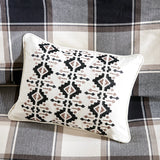 Cabin Plaid Comforter/Duvet Cover Set with Removable Insert