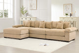 DESEO 130" 3-Seater with 1 Ottoman