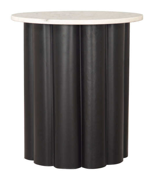 Slika Side Table White & Black