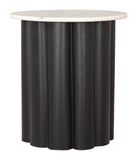 Slika Side Table White & Black
