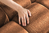 CHARLOTTE 78" 2-Seater Sofa with 2 Ottomans