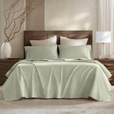 Hotel-Quality Egyptian Cotton Sateen Sheets, Sage