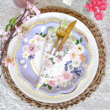 Tea Time Party Floral Paper Napkins Set of 30