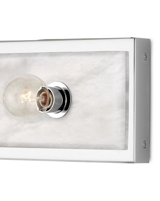 Berdine Medium Nickel Bath Wall Sconce