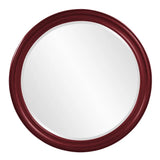 George Mirror - Glossy Burgundy