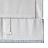 Basketweave Room Darkening Cordless Roman Shade, Blue