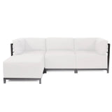 Axis Ottoman Seascape Natural Slipcover -Cover Only