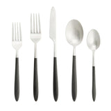 Velo Black Brushed 20pc Flatware Set