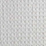 Waffle Weave Textured Duvet Cover Set, White