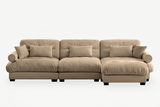 CLOUDIES 134" 3 Seater Sofa with 1 Ottoman