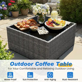 Wholesale 5-Piece Patio Furniture Set, All Weather Wicker Patio