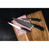 Elite 3-Piece Kitchen Knife Set – Black