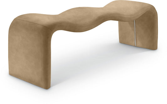 Willow - Faux Leather Bench