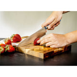 EcoCut 10 Piece Kitchen Knife Set With Blade Guards, Blue