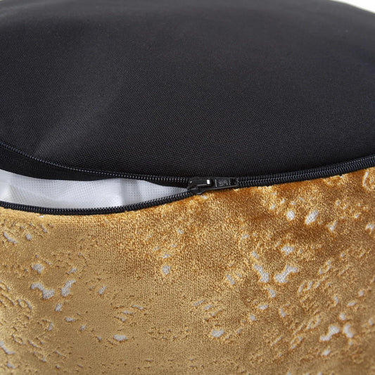 Round Foot Pouf Pisani Gold