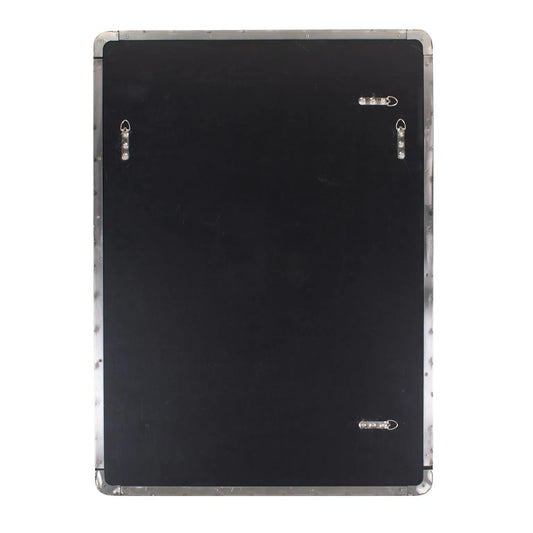 Steele Polished Silver Mirror