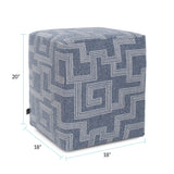Indoor/Outdoor Universal Cube Syros Denim