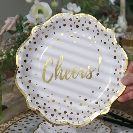 Cheers 72 Piece Party Tableware Set for 24 Guests