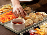 Kook Rectangular Serving Trays 11 Inch Set of 4