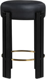 Harrison - Counter Stool With Black Legs
