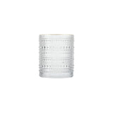 Jupiter Clear Gold Rimmed Double Old Fashioned 10oz