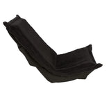 Puff Chair Cover Angora Ebony -Cover Only