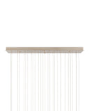 Virtu 30-Light Linear Multi-Drop Pendant