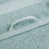 500GSM Turkish Cotton Quick Dry Plush Towel Set, Seafoam