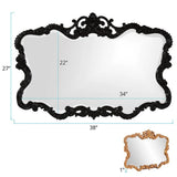 Talida Mirror - Glossy Black