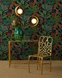 Honeycomb Gold Side Chair