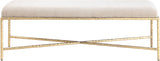 Valley - Bench With Gold Frame