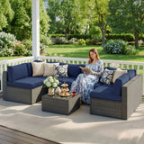 All Weather Outdoor 7-Piece Patio Furniture Set