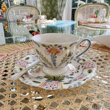 Sorrento Bone China Tea Cup & Saucer Set