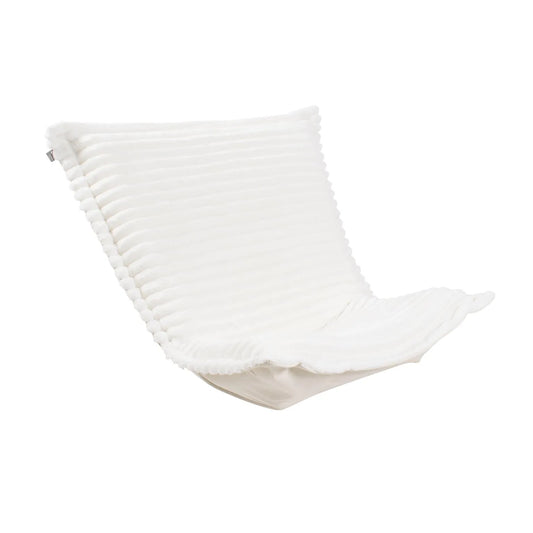 Puff Chair Cover Shar Pei White/Natural-Cover Only