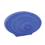 Radiant Blue Wide Ceramic Vase