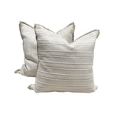 Tayos Natural 24x24 Down Filled Pillow