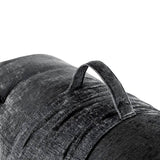 Poly Chenille Charcoal Tufted Lounge Floor Pillow Cushion